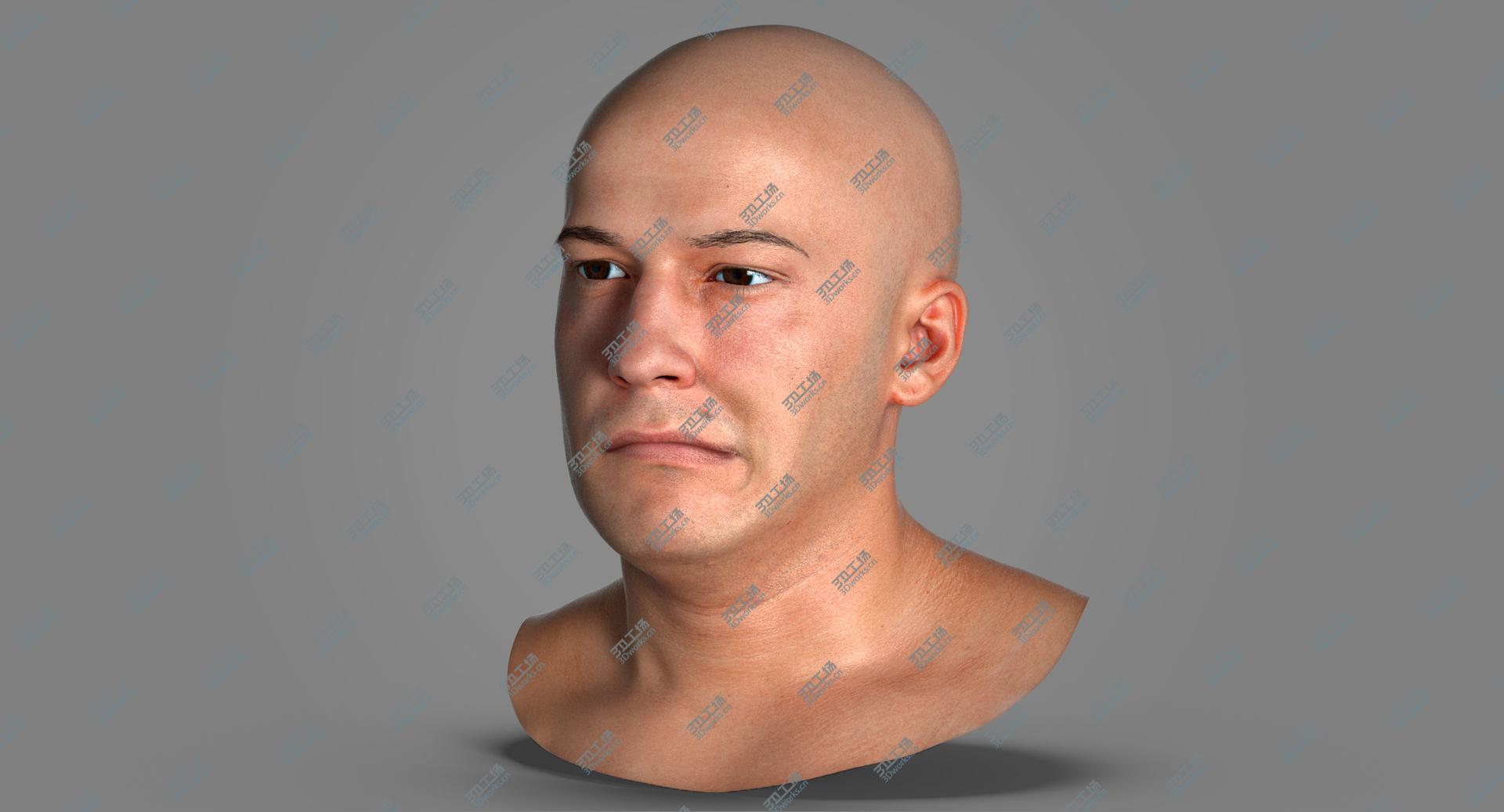 images/goods_img/202105073/Real PBR Marcus Human Head Jaw Sideways Left AU30 3D model/4.jpg